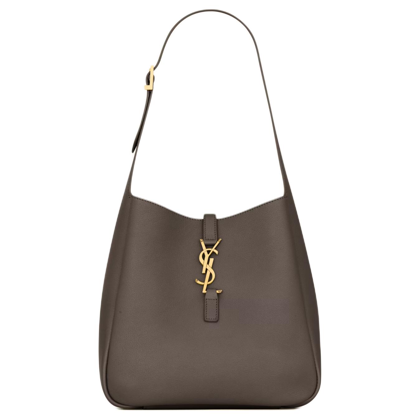 Женская сумка SAINT LAURENT Le 5 A 7 (серая)