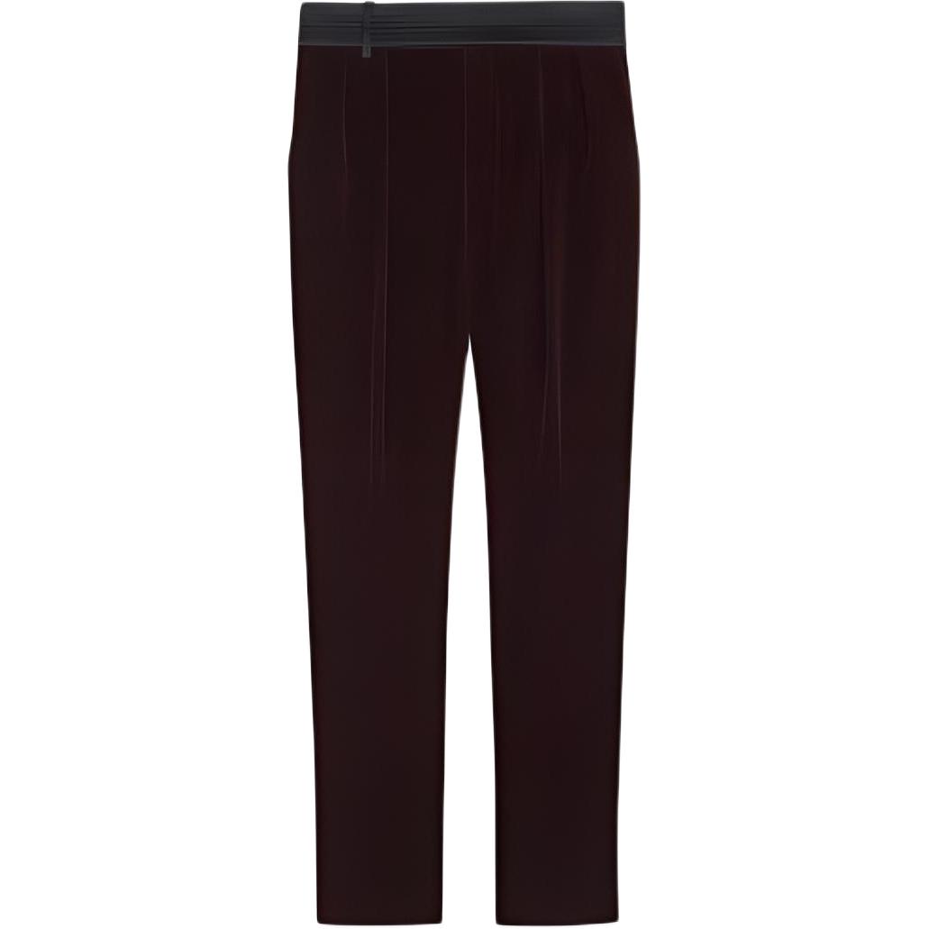 Мужские штаны SAINT LAURENT (коричнево-красные)