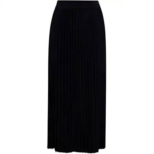Balenciaga Casual Long Skirt Women's Black