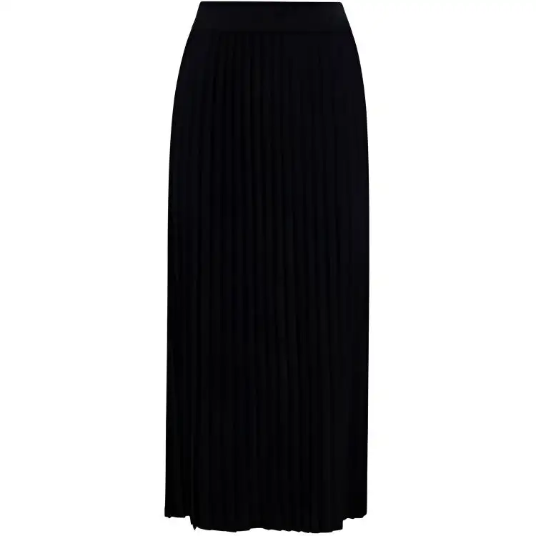 Balenciaga Casual Long Skirt Women's Black