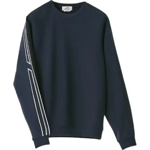 HERMES SS22 Knitwear Men's Ink Blue