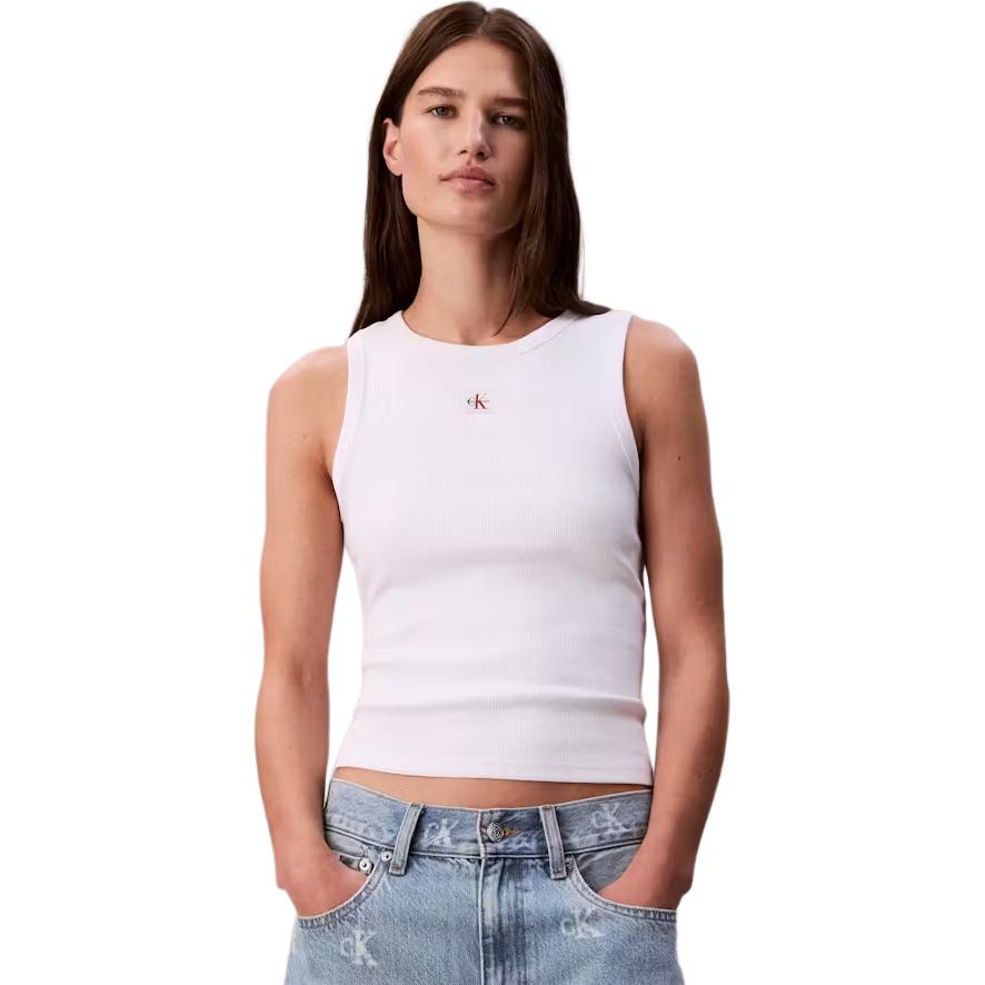Женская майка CALVIN KLEIN (белая)