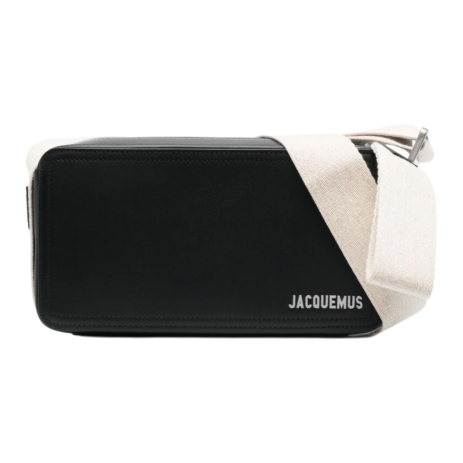 Jacquemus Le Cuerda Horizontal Logo Plaque Messenger Bag