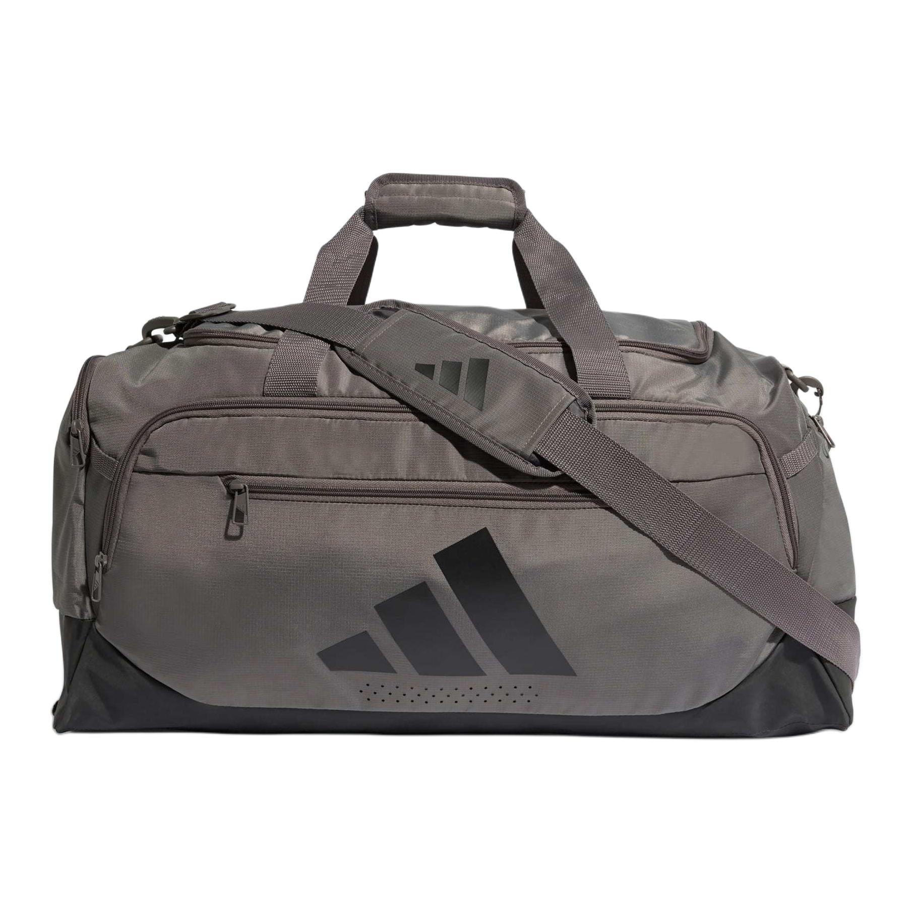 Мужская сумка adidas 60.6 L (угольно-серая с черным)