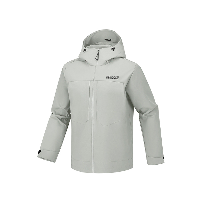 Мужская куртка Skechers Trail Jacket (серая)