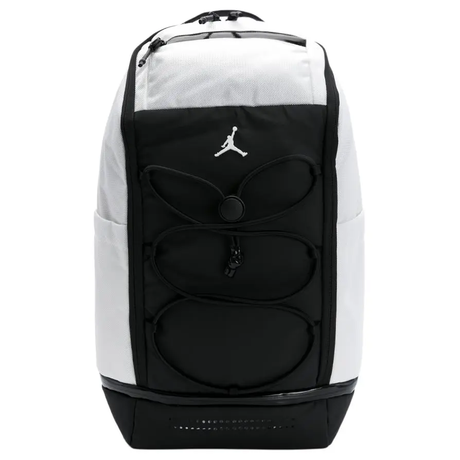 Jordan Polyester Backpack Regular Unisex Black & White