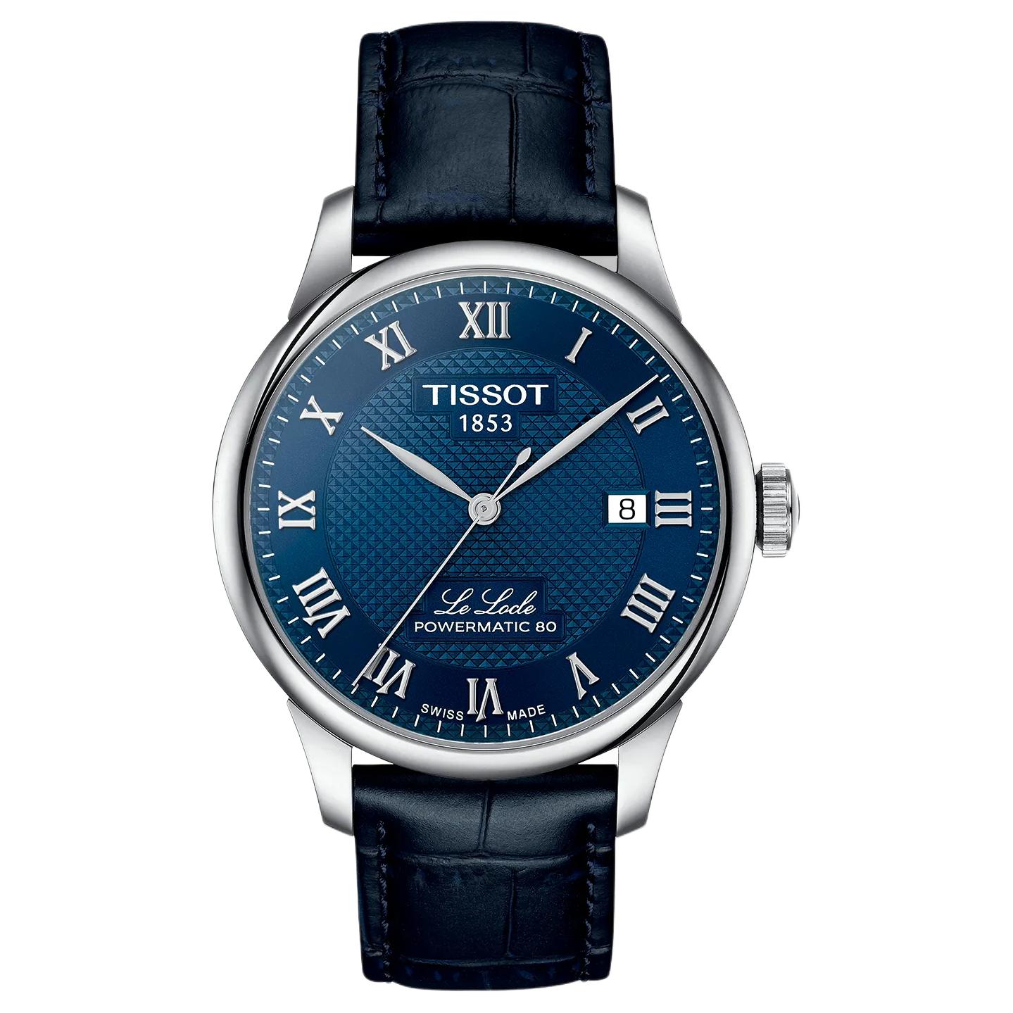 Мужские часы TISSOT Le Locle (синие)
