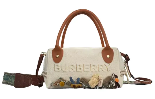 Burberry [Custom Makeup Bag]TCO Su Ying, Cute Doll, Refined, Premium, Everyday, Commute, Large Capacity