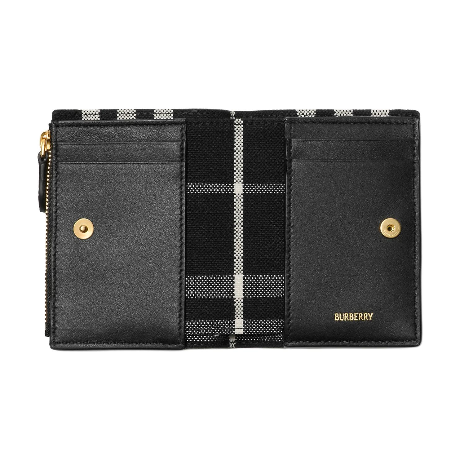 Женские кошелек Burberry Bloomsbury (черный) — фото 3