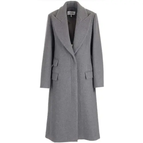 LOEWE Single Breasted Long Coat