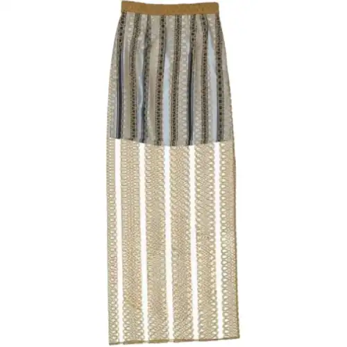 Burberry FW23 Casual Long Skirt Women's Umber