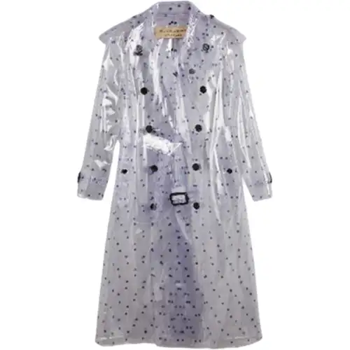 Burberry Trench Coat Women's White