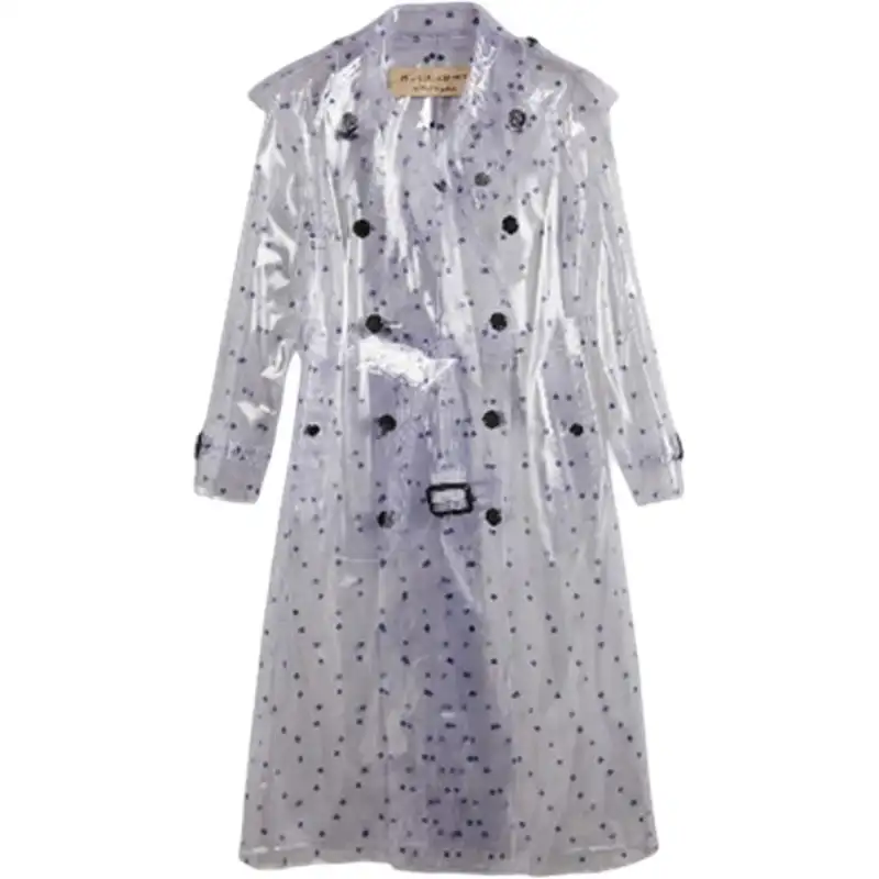 Burberry Trench Coat Women's White