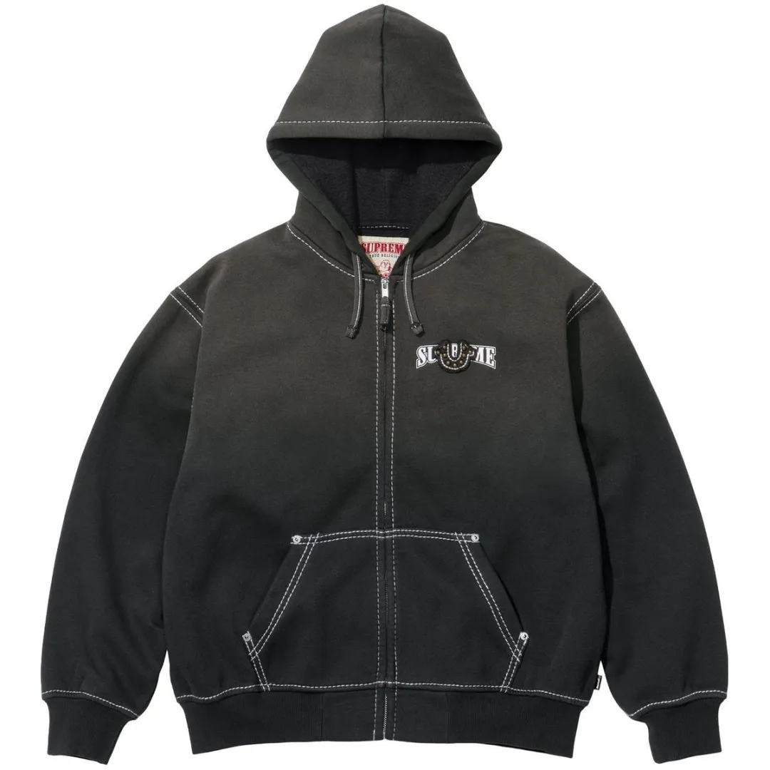 Supreme True Religion® zip-up hoodie