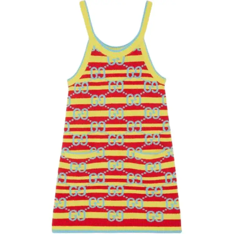 GUCCI Slip Dresses Women's Multicolor Moderate Short