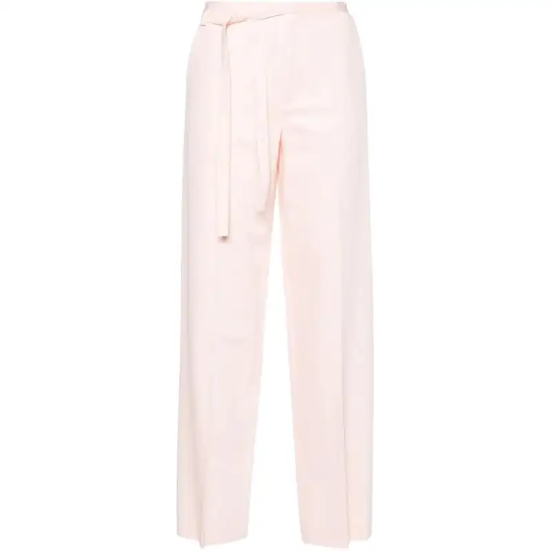 Kenzo belted straight-leg trousers