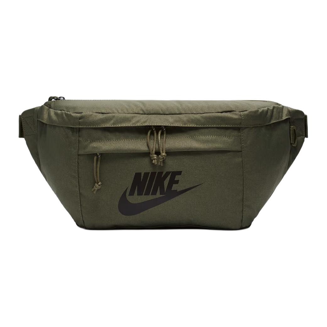 Сумка-поясная Nike с логотипом (зеленая)