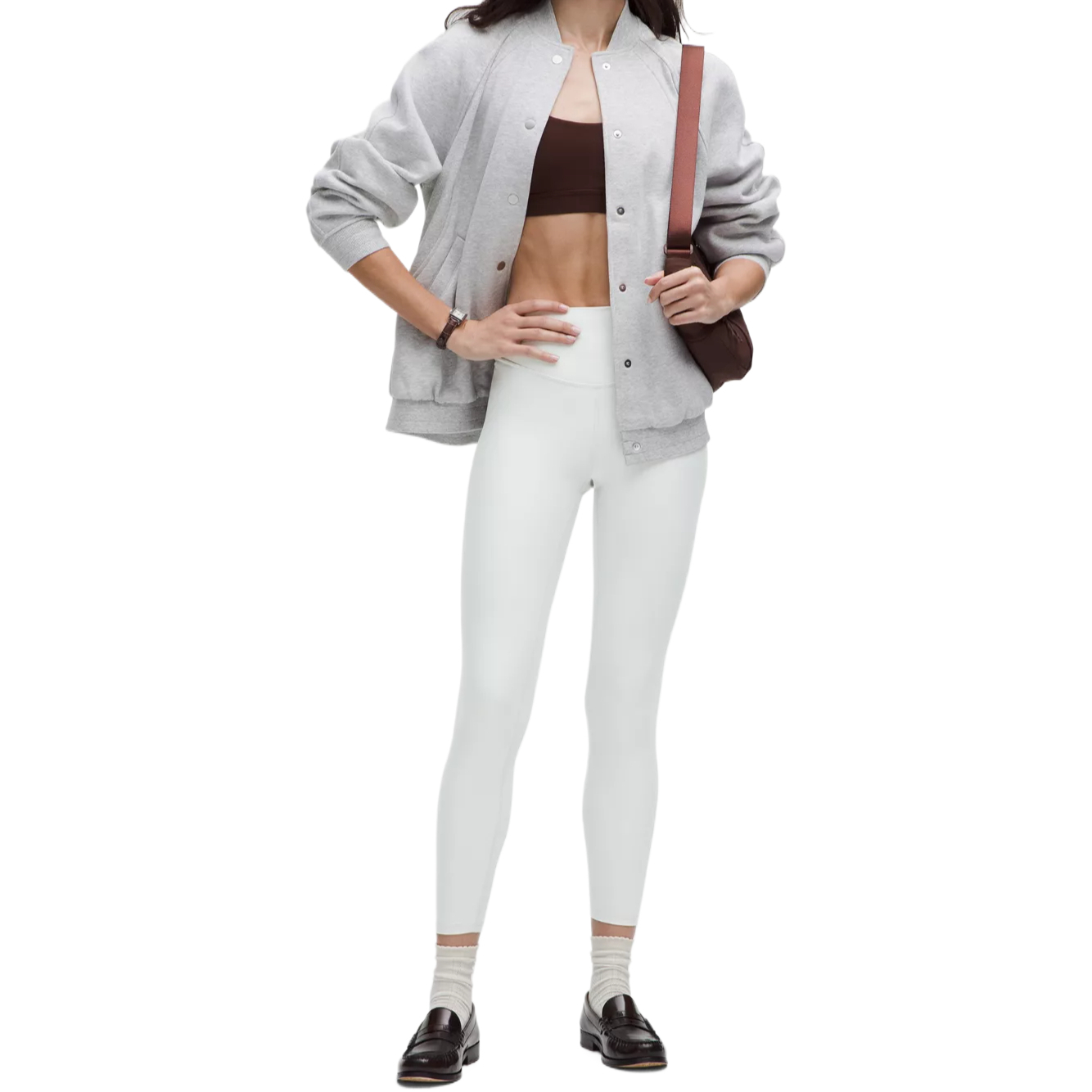 Lululemon WunderSenseKnit Yoga Pants Women’s White