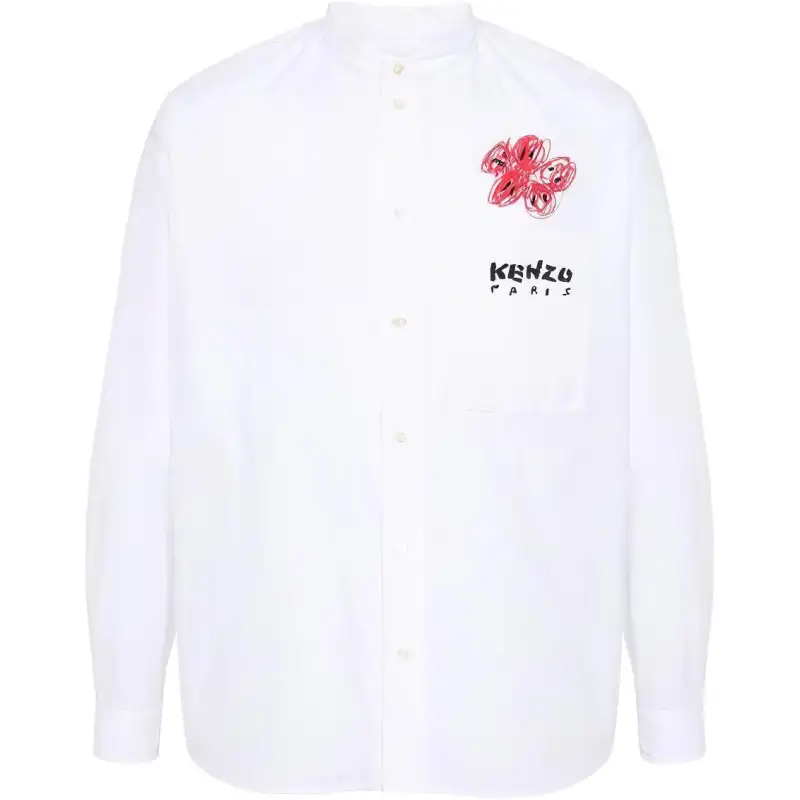 KENZO Paris Boke Flower Long Sleeved Shirt