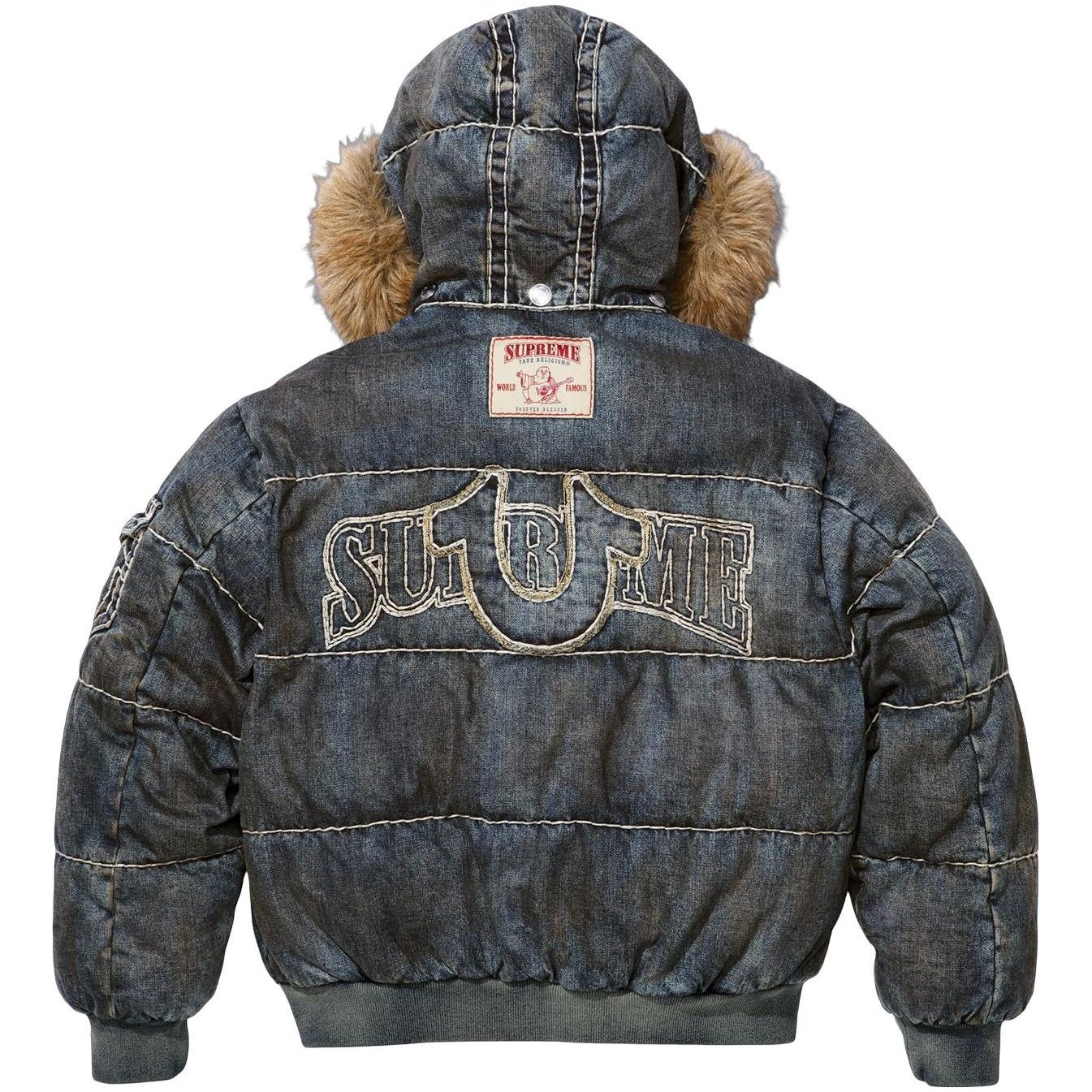 Supreme x TRUE RELIGION FW25 WEEK13 Puffer Jacket Down Jacket