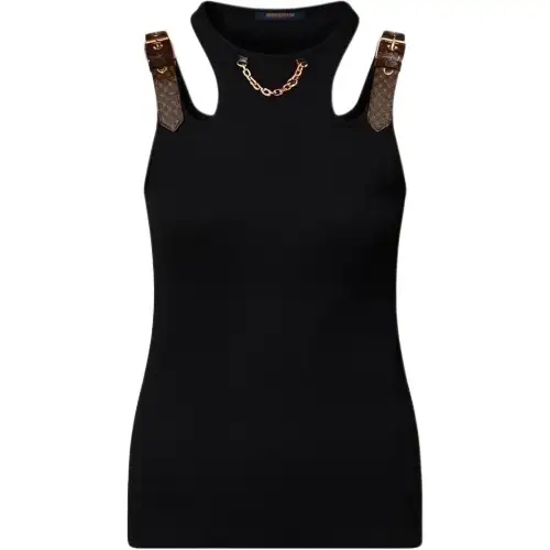 LOUIS VUITTON Tank Top Women's Black