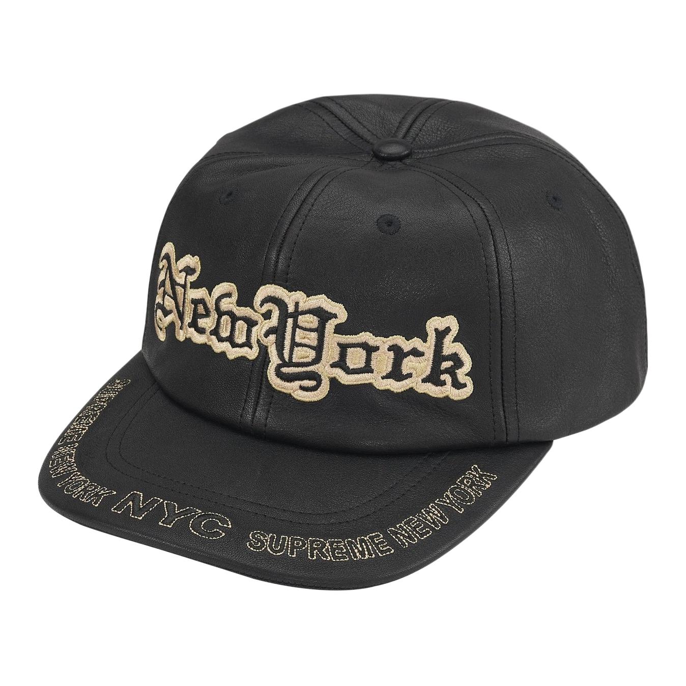 Кепка Supreme Leather 6-Panel (разноцветная)