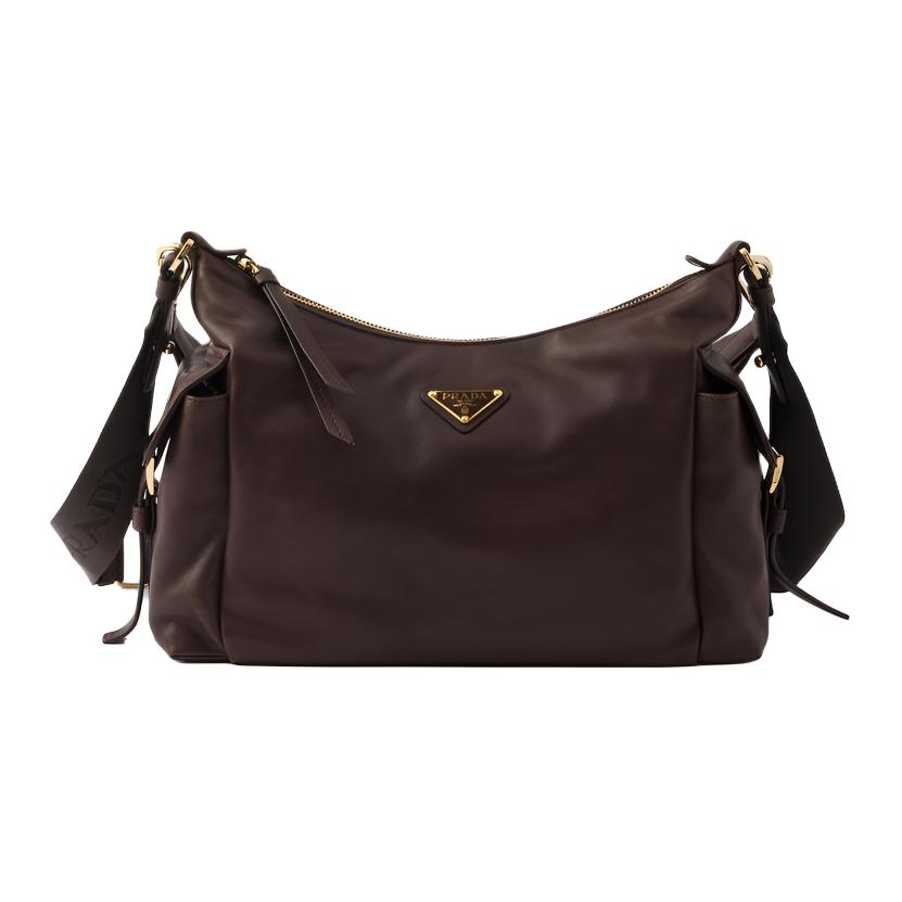 Женская сумка Prada Explore Large (коричневая)