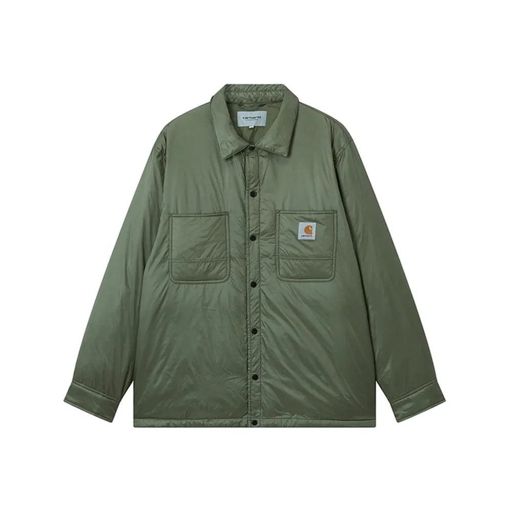 Carhartt WIP Down Jackets Men's Green Lapel Moderate