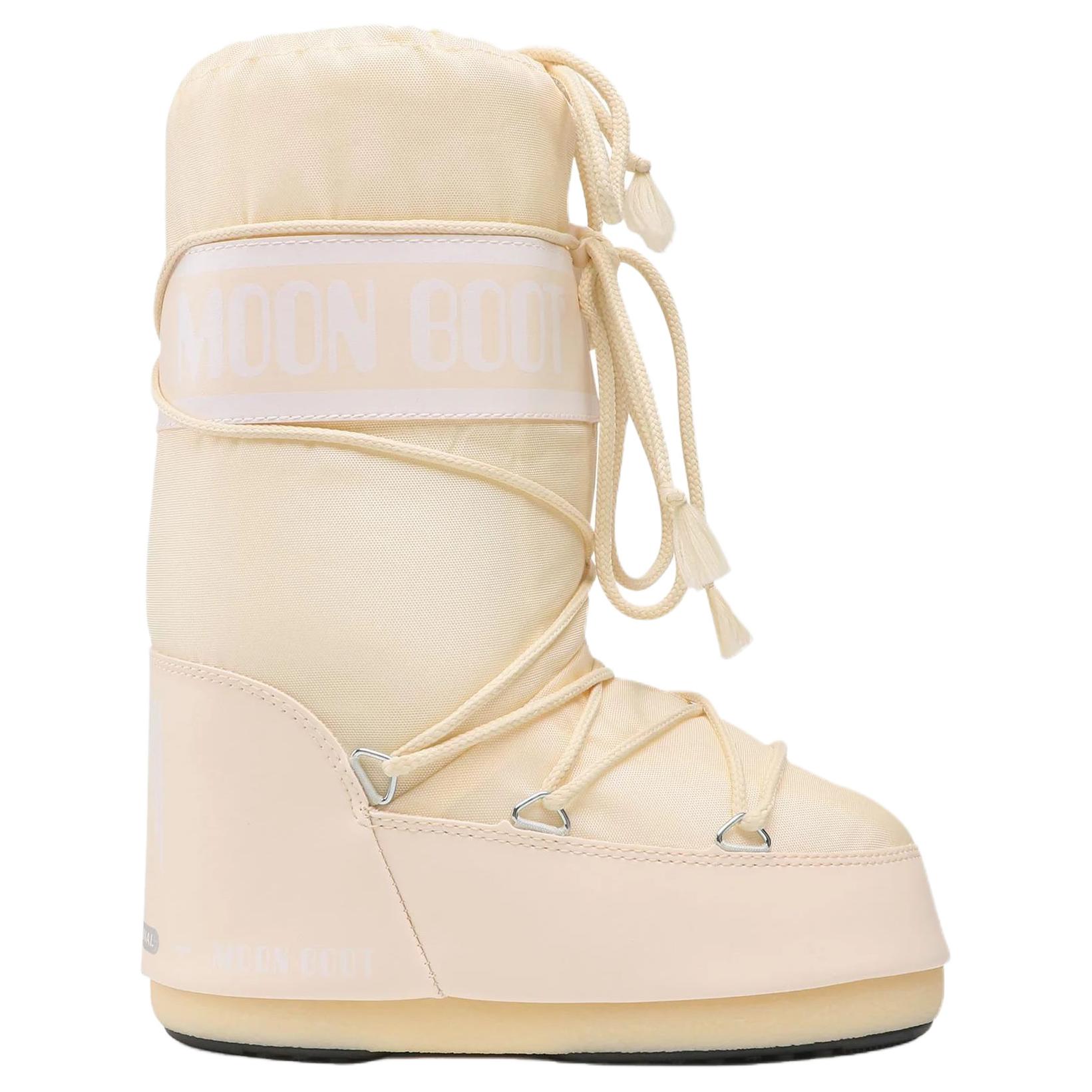 Moon Boot Crew Snow Boots Unisex Beige
