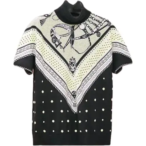 HERMES T Shirts Women's Sour Yellow Turtleneck
