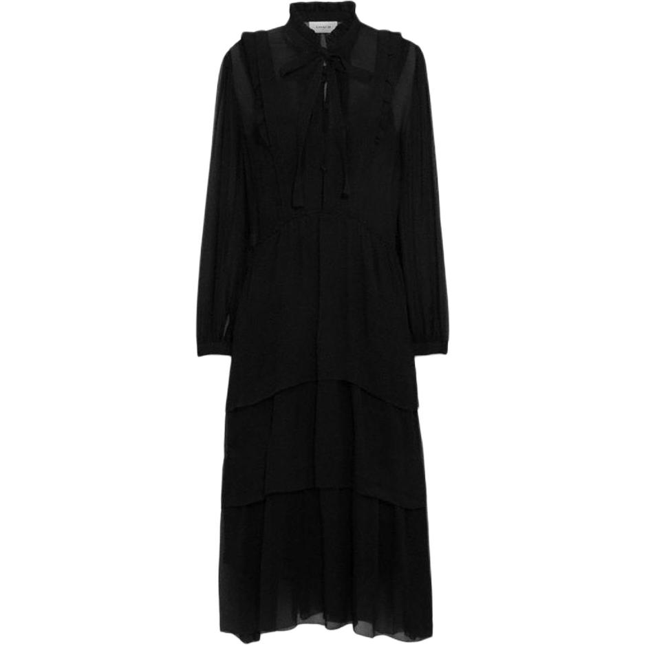 COACH Long Sleeved Dress Women's Black
