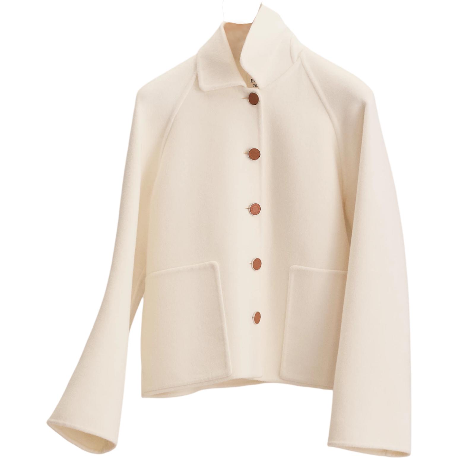 Женская куртка Hermes SS26 (серая)