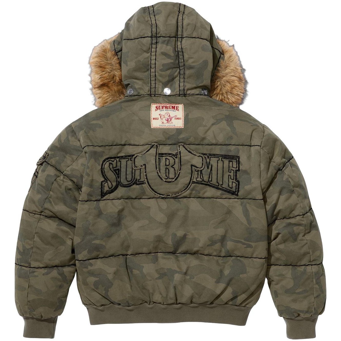 Supreme x TRUE RELIGION FW25 WEEK13 Puffer Jacket Down Jacket