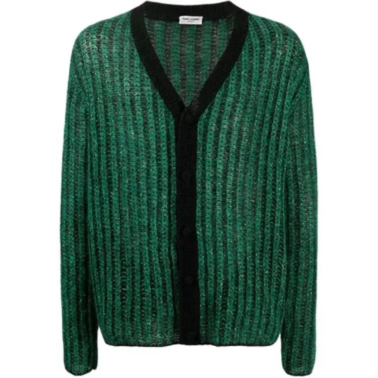 SAINT LAURENT FW21 Knitwear Men's Green