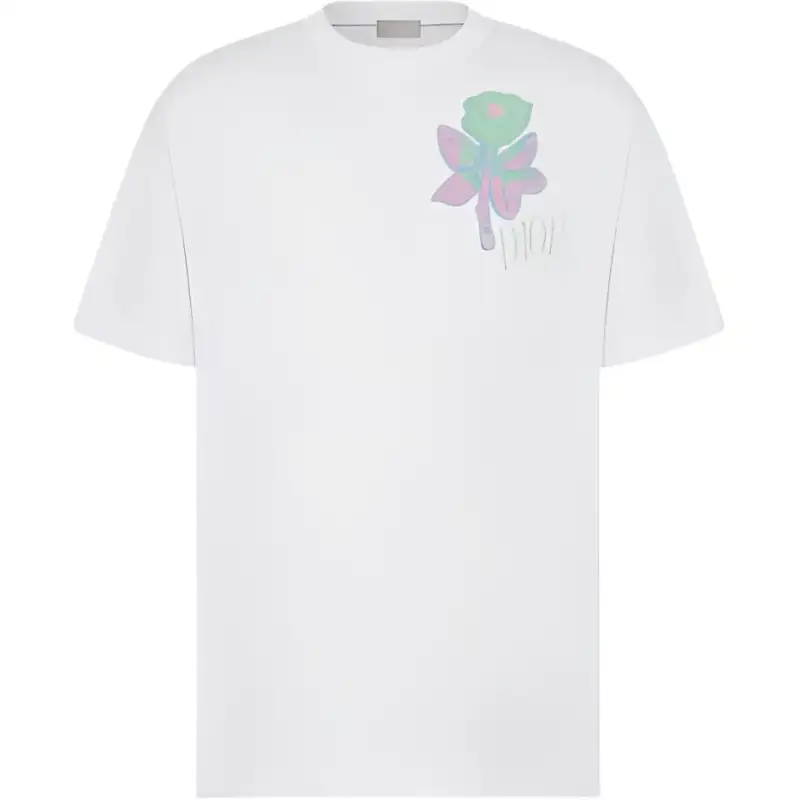 DIOR Short Sleeve Foxton Rose T Shirt