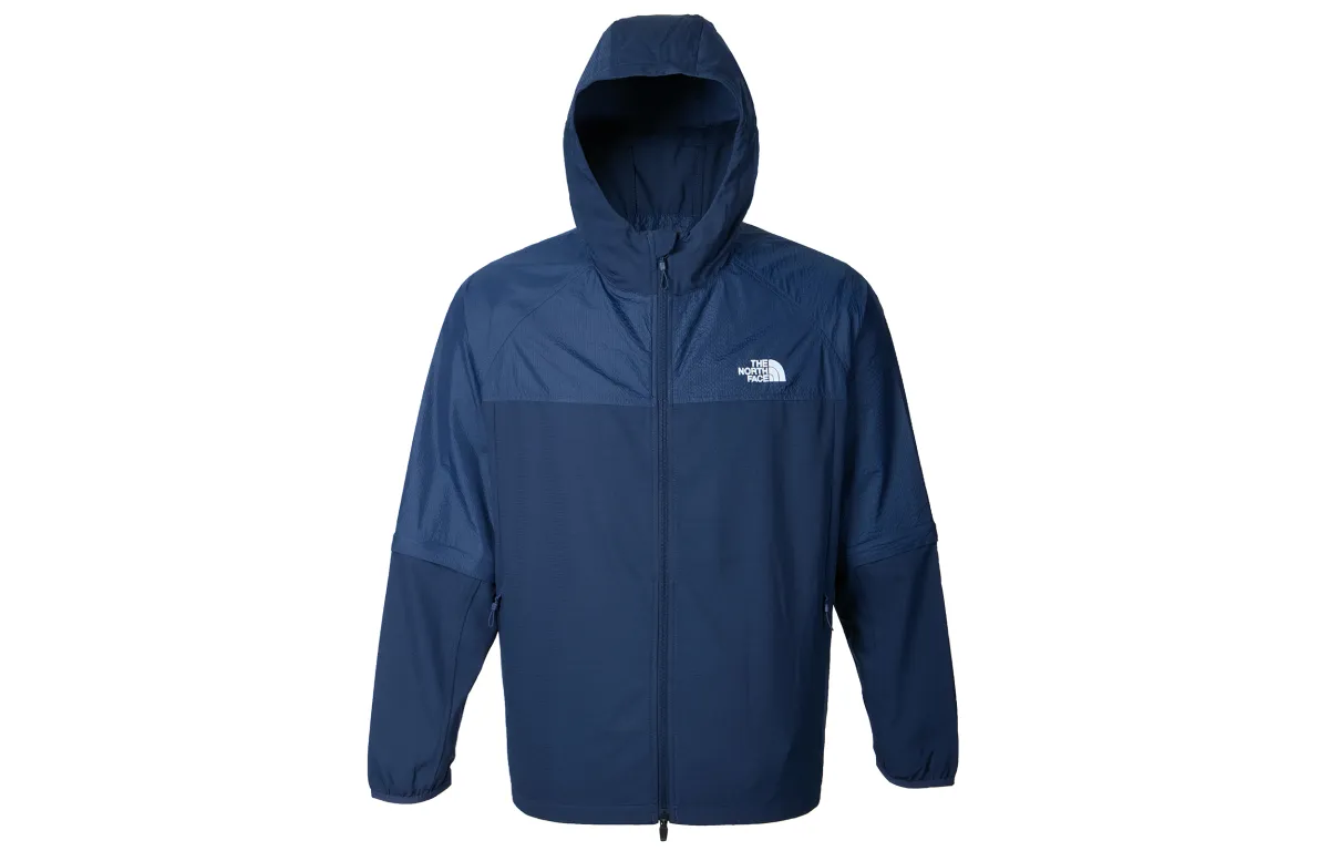 THE NORTH FACE Jackets Men's Navy Blue Hooded Moderate Workwear
