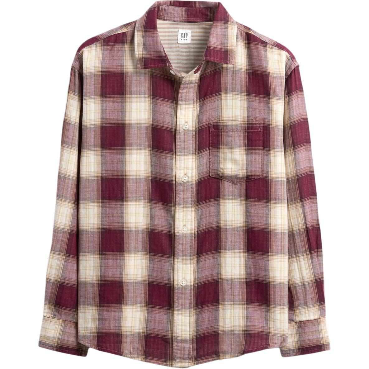 Мужские рубашка GAP GAP (красная в клетку)