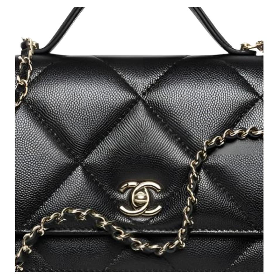 Женская сумка Chanel 25K (черная) — фото 5