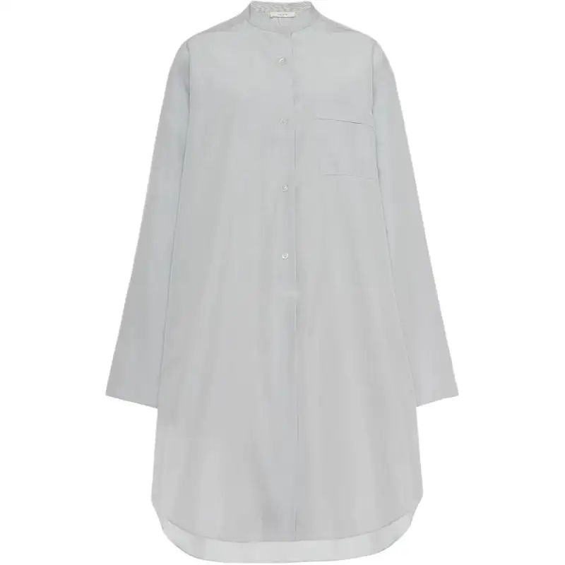 【Zoomed Imagery】long-sleeve silk shirt