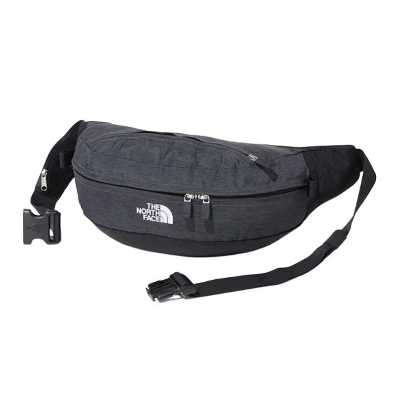 THE NORTH FACE 6L Fanny Pack Outdoor Bag Polyester Asphalt Gray Light Heather Flower Unisex