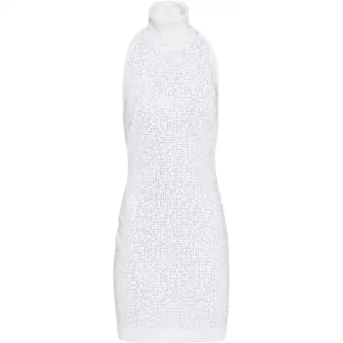 MIU MIU SS23 Sleeveless Dress Women's White