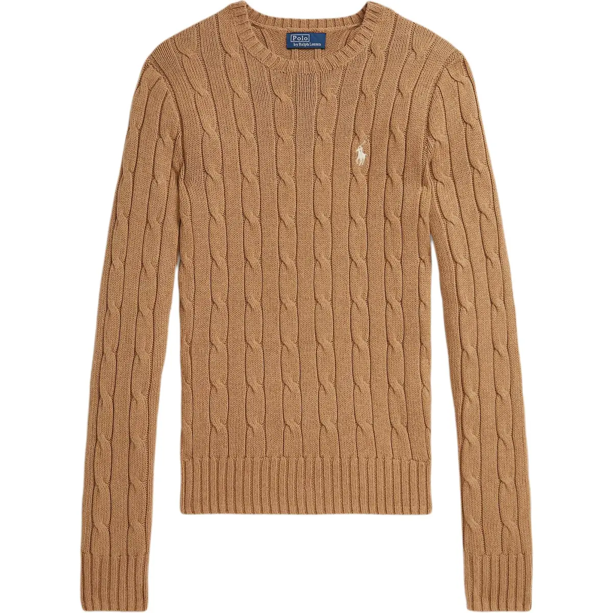 Polo Ralph Lauren Knitwear Slim Fit Women's Camel Mixed Color