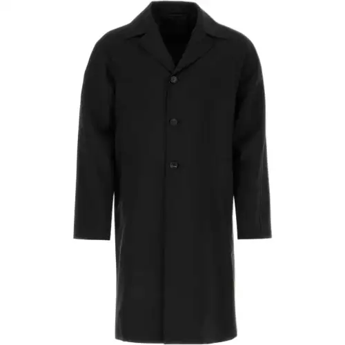 PRADA Button-Up Long Coat