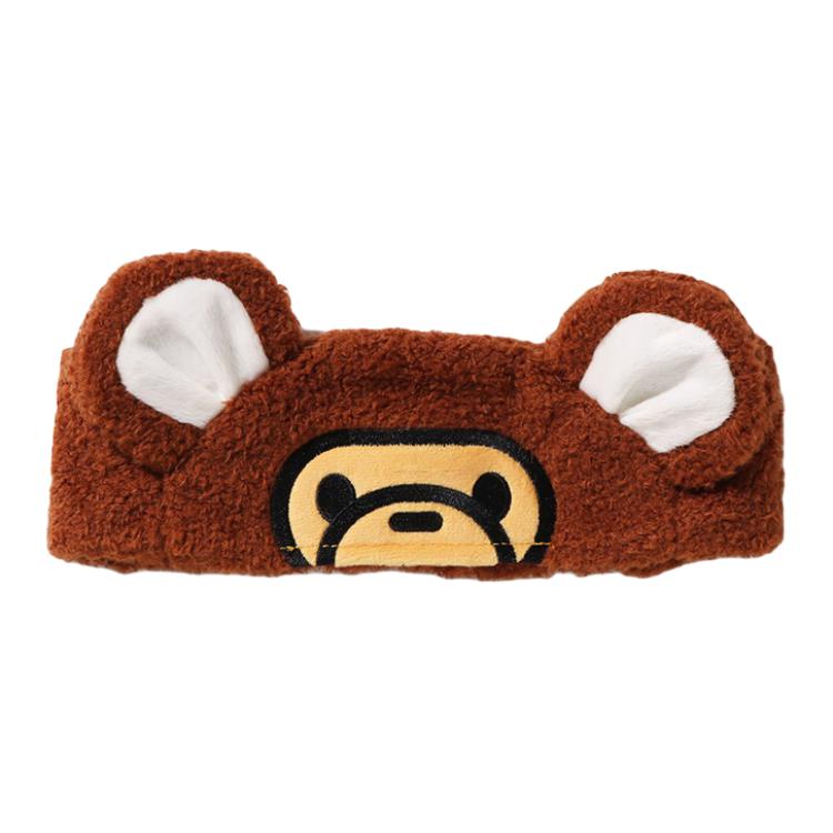 Детская повязка на голову A BATHING APE A BATHING APE (коричнево-розовая)