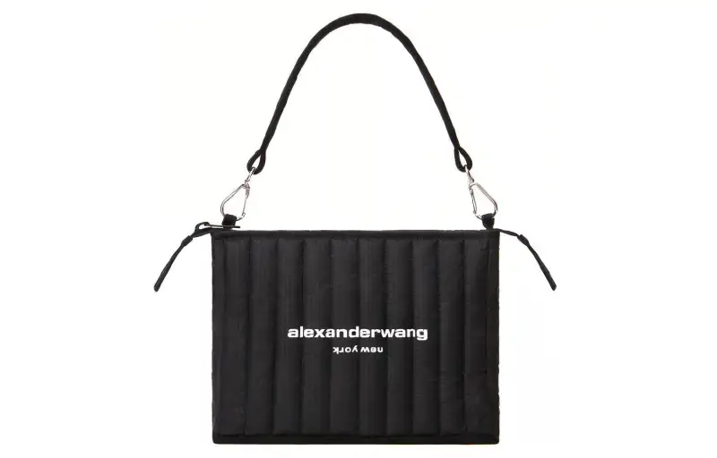 alexander wang Elite Tech Logo Printed Shoulder Bag