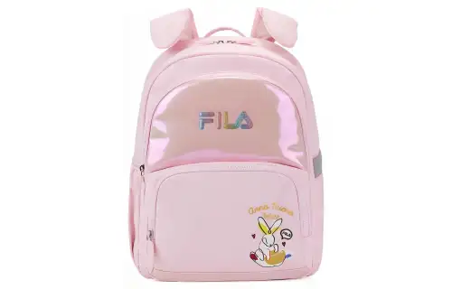 FILA KIDS Nylon Backpack Regular Kids' Fresh Pink