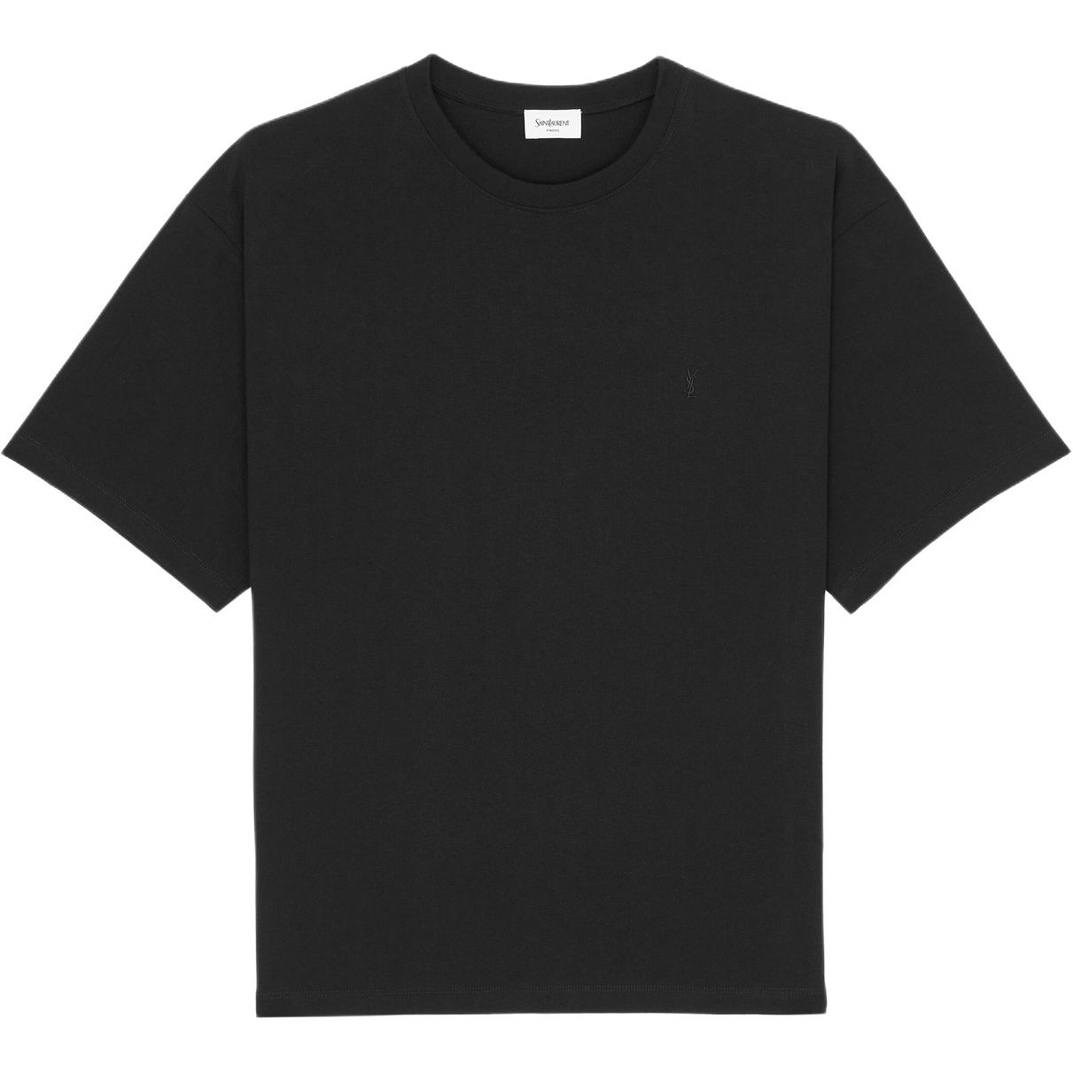 Мужская футболка SAINT LAURENT SS26 T (черная)