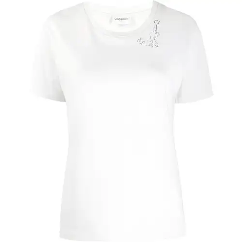 SAINT LAURENT T Shirt Women's White