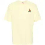 KENZO T Shirts Men's Yellow Crew Neck Moderate