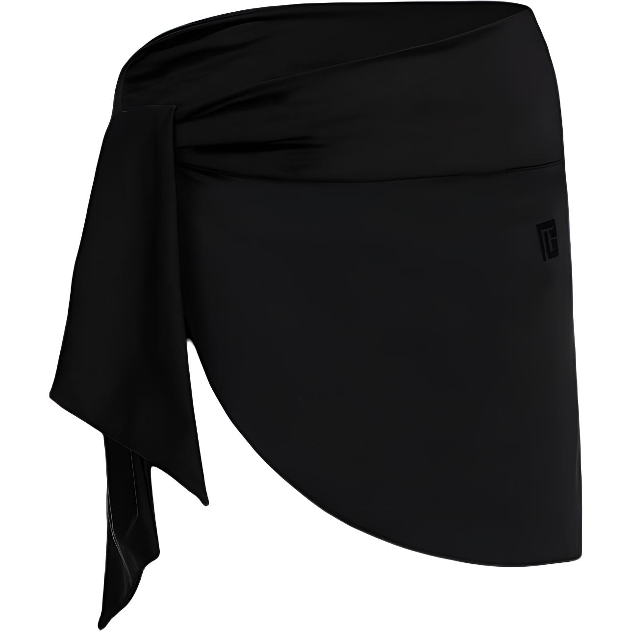 Женская юбка BALMAIN (черная)